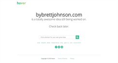 Desktop Screenshot of blog.bybrettjohnson.com