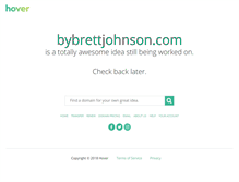 Tablet Screenshot of blog.bybrettjohnson.com