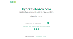 Desktop Screenshot of design.bybrettjohnson.com